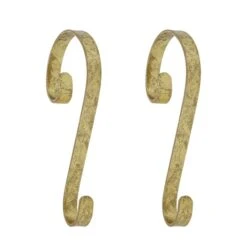 Haute Decor Stocking Scroll® Gold Foil Stocking Holders, 2ct. -Michaels Shop D349638S 1 1