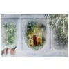 Northlight LED Lighted Snowy Window Pane And Candles Christmas Canvas Wall Art -Michaels Shop D361866S 1