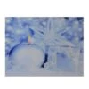 Northlight LED Lighted Candle & Gift Wintry Scene Christmas Canvas Wall Art -Michaels Shop D361874S 1