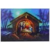 Northlight LED Fiber Optic Lighted Nativity Scene Christmas Wall Art -Michaels Shop D361889S 1