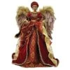 Santa's Workshop 16" Red & Gold Angel Tree Topper -Michaels Shop D362251S 1