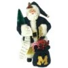 Santa's Workshop 12" Michigan Santa -Michaels Shop D362273S 1