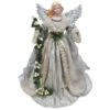 Santa's Workshop 16" Silver & Gray Angel Tree Topper 2 Santa's Workshop 16" Silver & Gray Angel Tree Topper -Michaels Shop D362297S 1