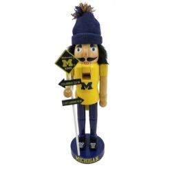 Santa's Workshop 12" Rivalry Nutcracker University Of Michigan -Michaels Shop D362455S 1 1