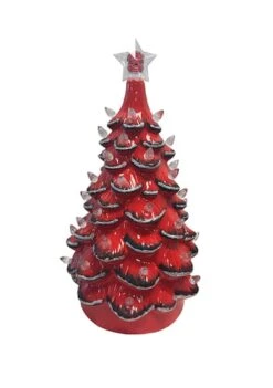 Santa's Workshop 14" NCAA College Team Ceramic LED Christmas Tree North Carolina State University -Michaels Shop D362574S 1 1