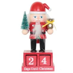 Santa's Workshop 6" Santa Countdown Nutcracker