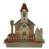 Santa's Workshop 9" LED Church & Carolers -Michaels Shop D362790S 1