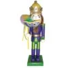 Santa's Workshop 14.5" Mardi Gras King Nutcracker -Michaels Shop D362851S 1