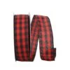 JAM Paper 1.5" X 20yd. Wired Cabin Buffalo Check Ribbon -Michaels Shop D376719S 1
