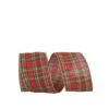 Reliant 2.5" X 10yd. Plaid Jerome Value Wired Ribbon