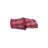 Reliant 4" X 10yd. Dupioni Buffalo Plaid Wired Ribbon -Michaels Shop D376777S 1