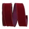 The Ribbon Roll 1.375" X 10yd. Velvet Wired Ribbon Burgundy -Michaels Shop D378093S 1