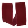 JAM Paper 2.5" X 50yd. Velvet Wired Value Ribbon Burgundy 2 JAM Paper 2.5" X 50yd. Velvet Wired Value Ribbon Burgundy -Michaels Shop D378308S 1