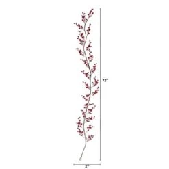 6ft. Red Berry Artificial Garland, 2ct. -Michaels Shop D386482S 2
