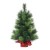 2ft. Pre-Lit Artificial Christmas Tree In Red Fabric Base, Warm White LED Lights -Michaels Shop D393408S 1