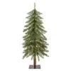 3ft. Pre-Lit Alpine Artificial Christmas Tree, Clear Lights -Michaels Shop D393413S 1