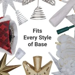 Village Lighting Christmas Tree Topper Holder -Michaels Shop D403170S 12