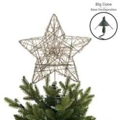 Village Lighting Christmas Tree Topper Holder -Michaels Shop D403170S 16