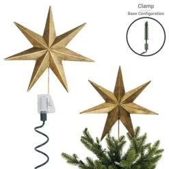 Village Lighting Christmas Tree Topper Holder -Michaels Shop D403170S 19