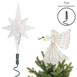 Village Lighting Christmas Tree Topper Holder -Michaels Shop D403170S 20