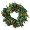 Village Lighting 30" Pre-Lit Magnolia Leaf Christmas Wreath, Clear LED Lights -Michaels Shop D403185S 1