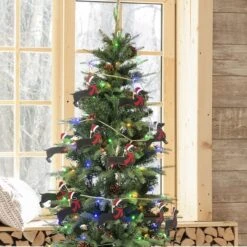 Glitzhome® 6ft. Christmas Dog Garland, 2ct. -Michaels Shop D445236S 3