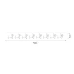 Glitzhome® 6ft. Christmas Dog Garland, 2ct. -Michaels Shop D445236S 7