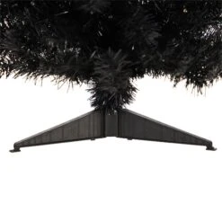 3ft. Pre-Lit Black Artificial Christmas Tree, Warm White LED Lights -Michaels Shop D478852S 6