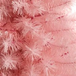 3ft. Pre-Lit Pink Artificial Christmas Tree, Warm White LED Lights -Michaels Shop D478853S 5