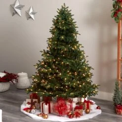 6ft. Pre-Lit South Carolina Spruce Artificial Christmas Tree, Clear Lights -Michaels Shop D478885S 7