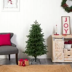 4ft. Pre-Lit South Carolina Fir Artificial Christmas Tree, Clear Lights -Michaels Shop D478893S 10