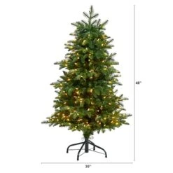 4ft. Pre-Lit South Carolina Fir Artificial Christmas Tree, Clear Lights -Michaels Shop D478893S 2