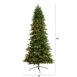 9ft. Pre-Lit South Carolina Fir Artificial Christmas Tree, Clear Lights -Michaels Shop D478895S 2