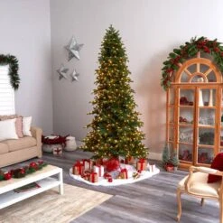 9ft. Pre-Lit South Carolina Fir Artificial Christmas Tree, Clear Lights -Michaels Shop D478895S 9