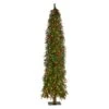 7ft. Pre-Lit Victoria Fir Artificial Christmas Tree, Multi-Color LED Lights -Michaels Shop D478956S 1