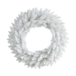 24" Pre-Lit Colorado Spruce Christmas Wreath -Michaels Shop D478974S 3