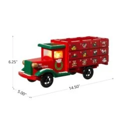 Glitzhome® 14.5" Christmas Truck Countdown Décor -Michaels Shop D479444S 6
