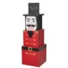 Glitzhome® 36" Wooden Block Nutcracker Porch Décor -Michaels Shop D479475S 1