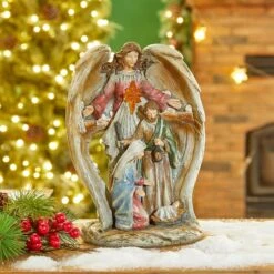 Glitzhome® 11" Nativity Décor -Michaels Shop D479483S 2
