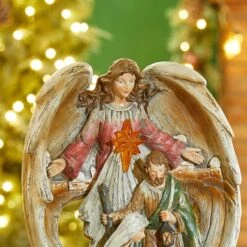 Glitzhome® 11" Nativity Décor -Michaels Shop D479483S 4