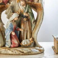 Glitzhome® 11" Nativity Décor -Michaels Shop D479483S 6