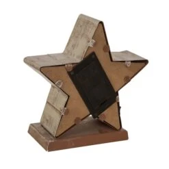 Glitzhome® 8" Marquee LED Christmas Tree & Star Wooden & Metal Stocking Holder Set -Michaels Shop D479484S 4