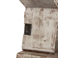 Glitzhome® 8" Marquee LED Star Wooden & Metal Stocking Holder Set -Michaels Shop D479504S 7