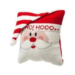 Glitzhome® Hooked 3D Santa Throw Pillow Set -Michaels Shop D479529S 4