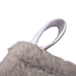 Glitzhome® 21" White Fleece Stocking With Christmas Tree & Snowflake, 2ct. -Michaels Shop D479598S 4