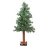 Northlight 3ft. Pre-Lit Medium Woodland Alpine Artificial Christmas Tree, Multicolor Lights -Michaels Shop D489945S 1
