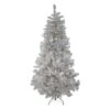 Northlight 7.5ft. Pre-Lit Full Metallic Tinsel Artificial Christmas Tree, Clear Lights -Michaels Shop D489949S 1