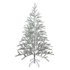 Northlight 5ft. Unlit Flocked Alpine Twig Artificial Christmas Tree
