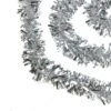 Northlight 50ft. Silver Wide Cut Tinsel Garland