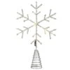 14.5" Snowflake Tree Top With Dual Color® Lights -Michaels Shop D491233S 1